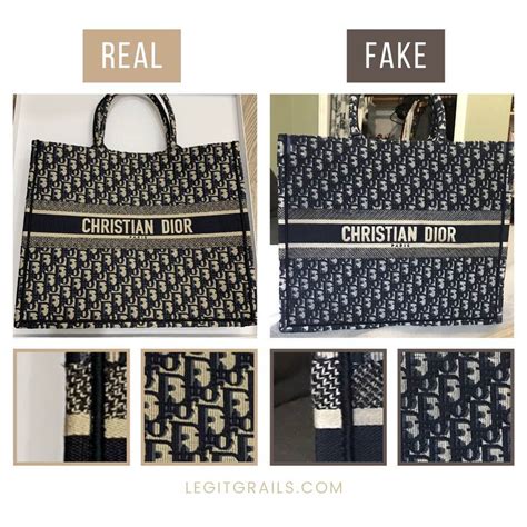 fake vs real dior book tote|dior book tote authenticity.